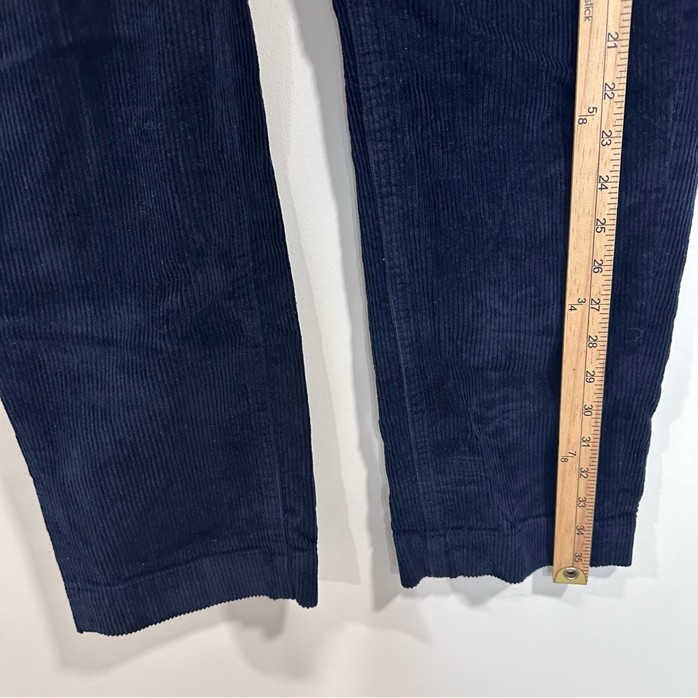 Everlane Women’s Corduroy Straight Leg Navy Blue Four Pockets Pants Size 00 - Picture 7 of 9